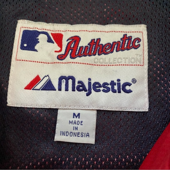❗️SOLD❗️Majestic Athletic MLB St. Louis Cardinals Windbreaker Pullover Jacket - Picture 3 of 15
